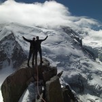 French Alps Just completed the Cosmiques Arete