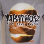 MARCH Marathons Casual T – Light Grey