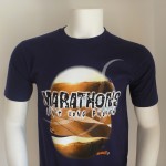 MARCH Marathons Casual T – Navy Blue