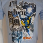 MARCH No Sleep Now Casual T – Light Blue